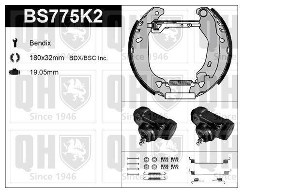 QUINTON HAZELL Jarrukenkäsarja BS775K2